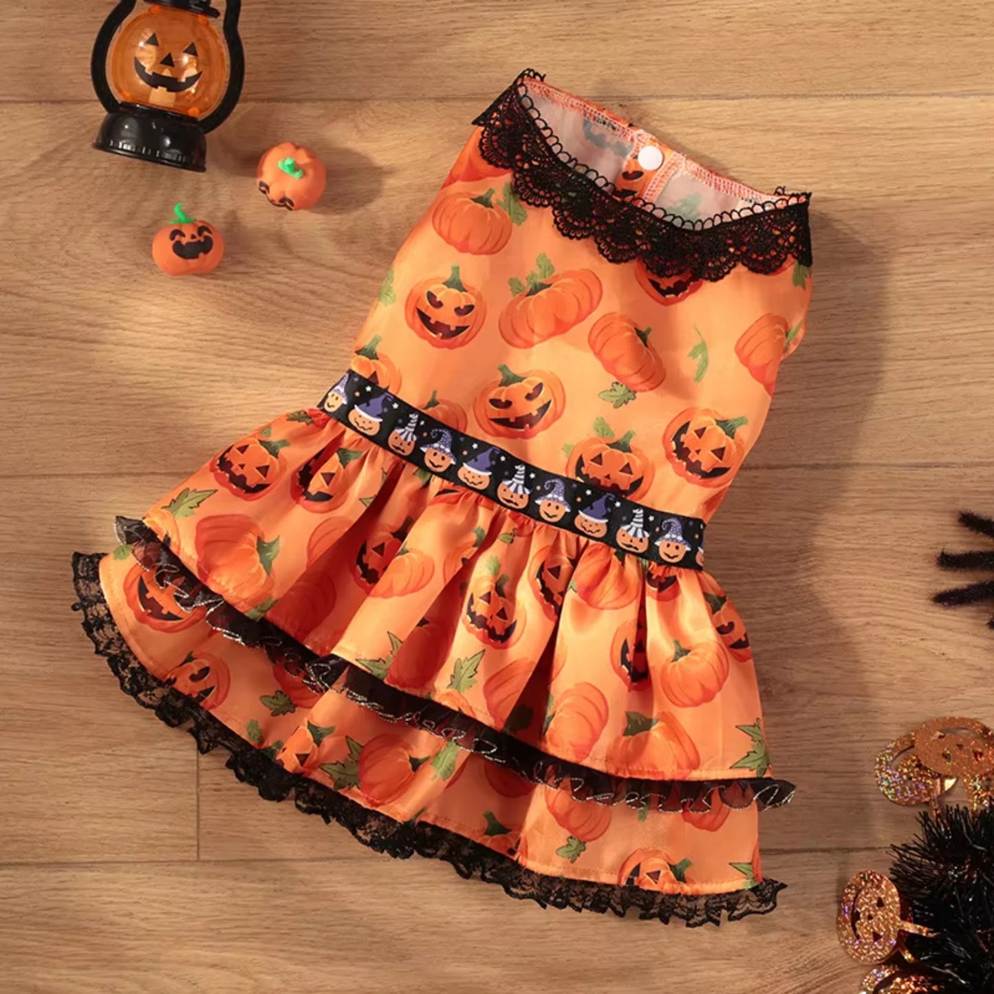 Halloween Dress for Small Dogs; Sizes S - XL.
