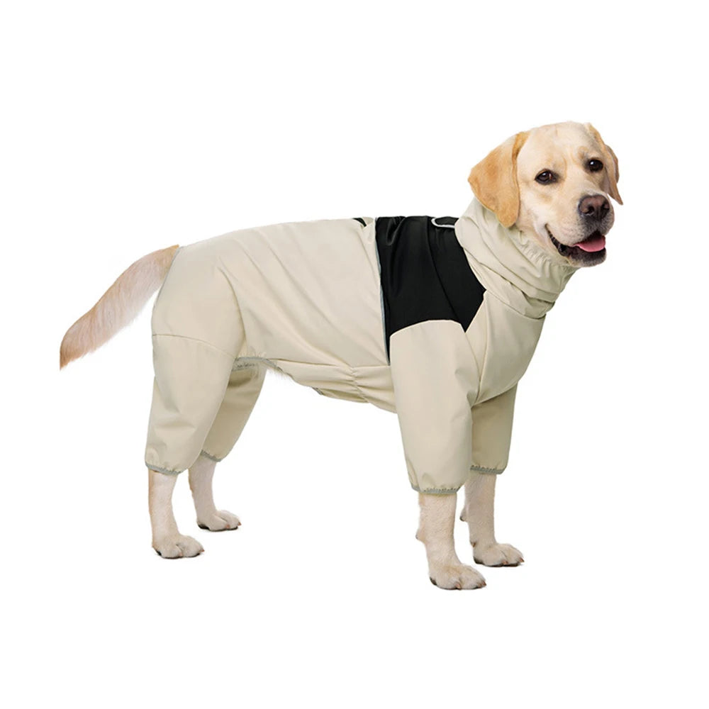 Full Coverage Dog Waterproof Raincoat for Dogs Small- Extra Large.