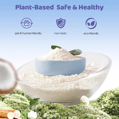 EZSKUUP Non-Stick Cassava Cat Litter.