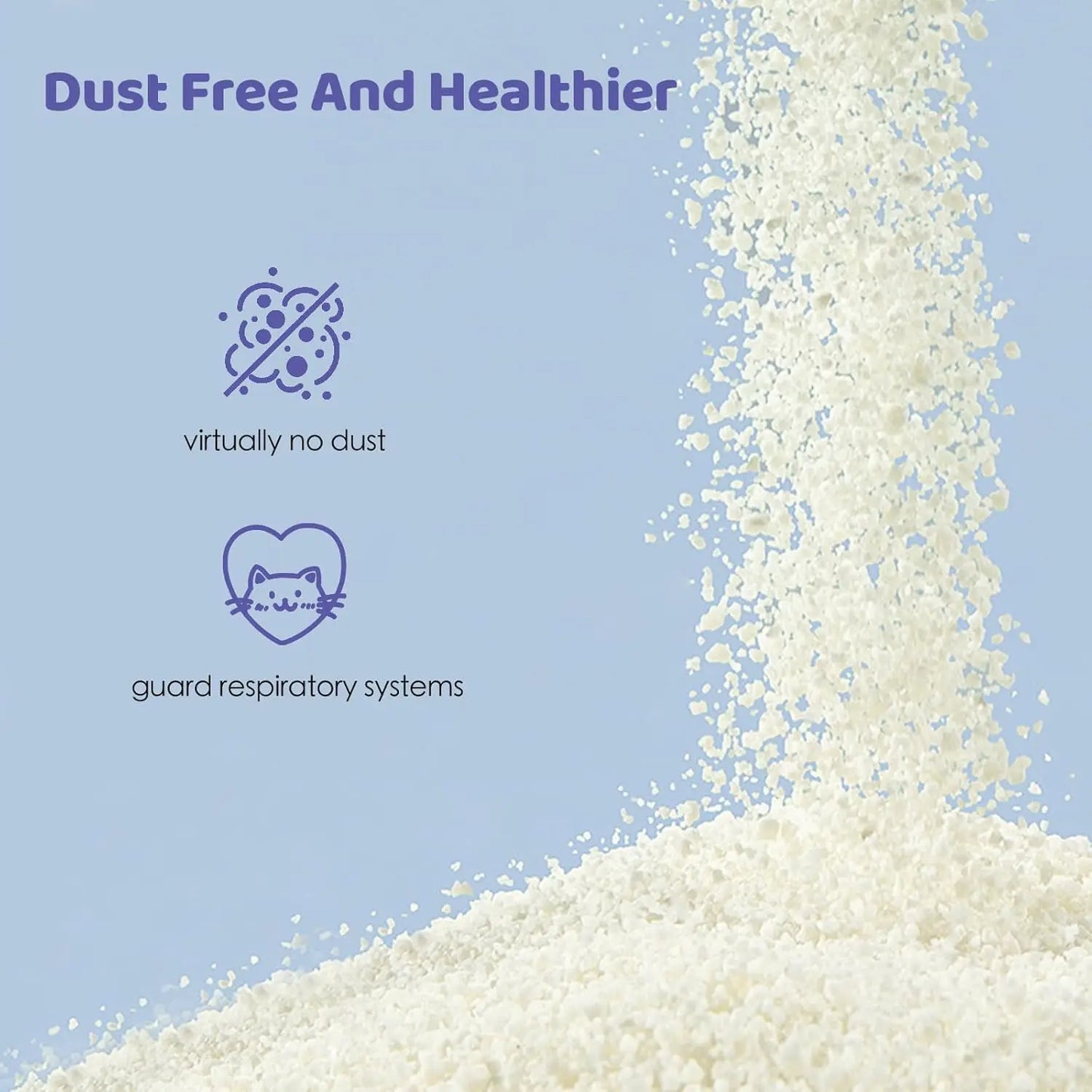 EZSKUUP Non-Stick Cassava Cat Litter.