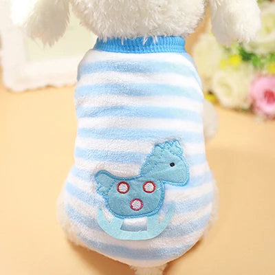 Dog Clothes Winter Vest Sizes XXS - XL.