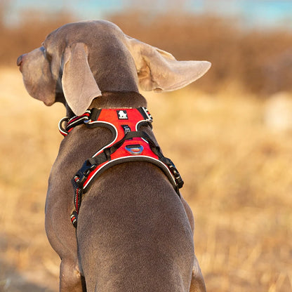 Dog Vest Harness with Reflective Nylon for Medium and Large Dogs.