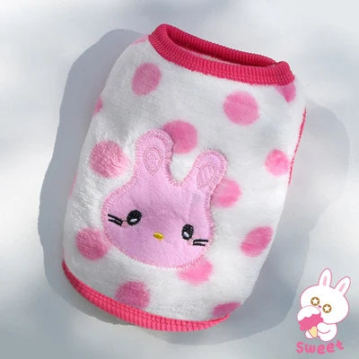 Dog Clothes Winter Vest Sizes XXS - XL.