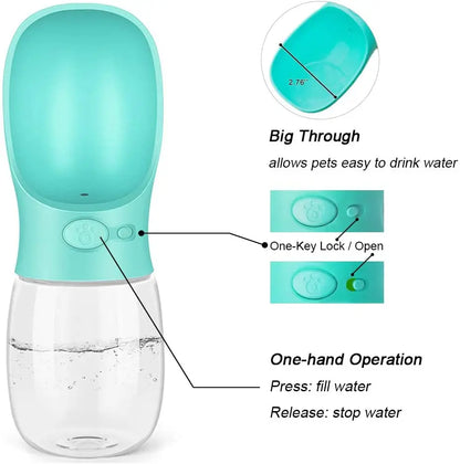 Pet Water Bottle Drinking Feeder.