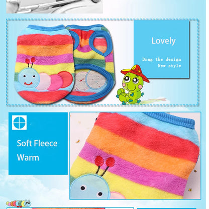 Dog Clothes Winter Vest Sizes XXS - XL.
