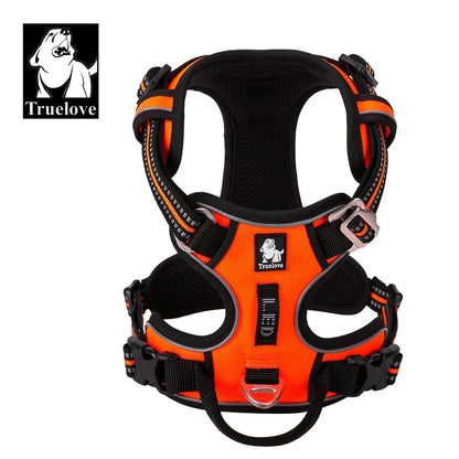 Dog Vest Harness with Reflective Nylon for Medium and Large Dogs.