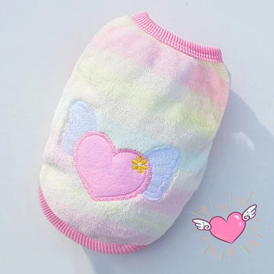 Dog Clothes Winter Vest Sizes XXS - XL.