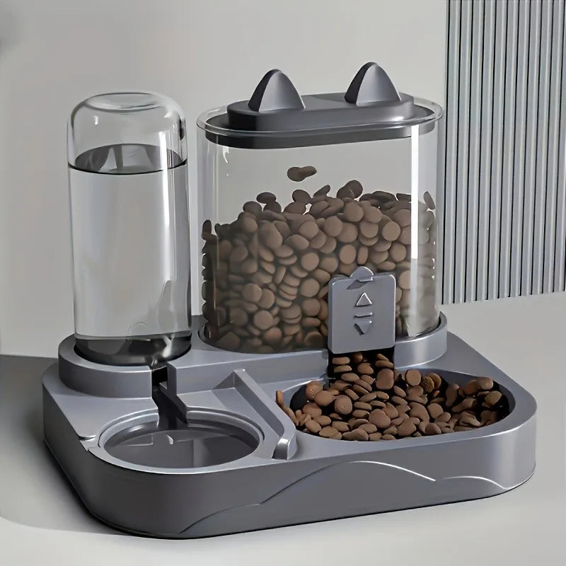 Large Pet Feeder & Water Dispenser,