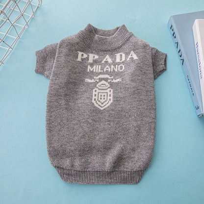 PRADA Dog Sweater: Stylish Comfort for Your Pet