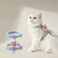 Cat Harness and Leash Set Adjustable, Leash is Breathable. Pet Harness is for Cats and  Small Dogs.