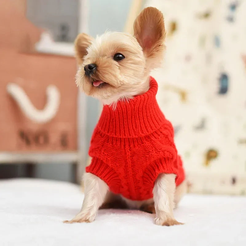 Winter Sweater for Small and Medium Dogs and Puppies,
