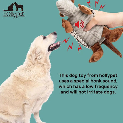 Armadillo-Inspired Squeaky Dog Toy.