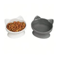 Dogs and Cats Cat Ear Small Bowls 2 pack