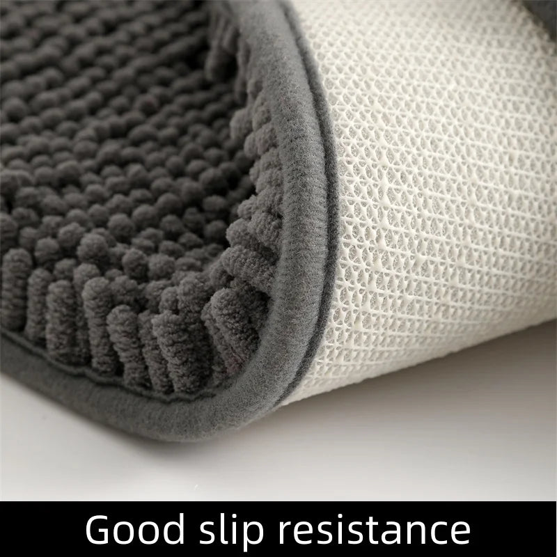 Dog Door Mat For Muddy Paws, Absorbs Moisture and Dirt, Absorbent Non-Slip Washable Mat. Quick Dry Microfiber.