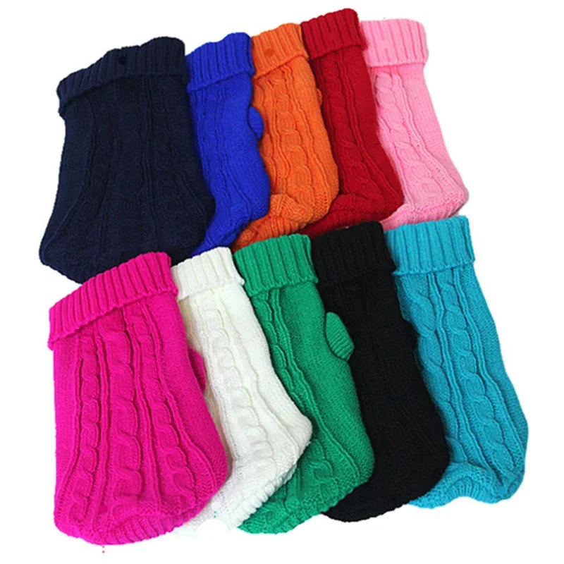 Winter Sweater for Small and Medium Dogs and Puppies,
