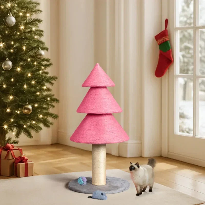 Cat Scratching Post for Indoor Cats XL Heavy Duty Cat Scratching Tree.