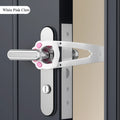 Cat Door Holder,  Latch Adjustable Dog Door Stopper.  Elastic Gate Lock,  Flex Latch Strap Keeps Dog Out From Entering Pet Gate.