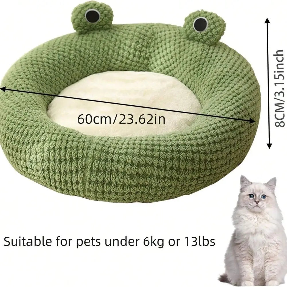 Pet Bed Suitable for Cats and Dogs.  Breathable, Plush, Cute and Warm.