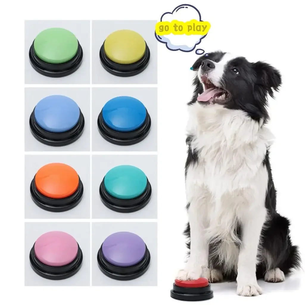 Dog Buttons Voice Recording Button for Pet Training.