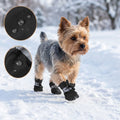 X-Small Dog Shoes Waterproof Durable Boots for 3-4 lb. Tiny Dogs,  Secure Fit.
