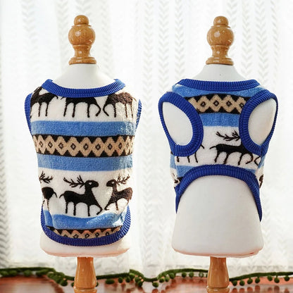 Dog Clothes Winter Vest Sizes XXS - XL.
