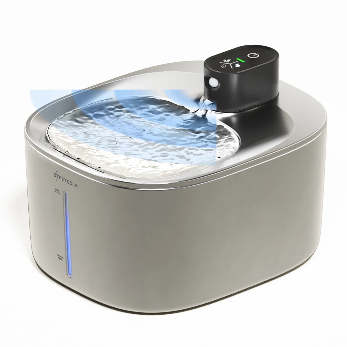 Wireless Water Fountain for Dogs and Cats, Auto Sensor Drinking Fountain, Pet Water 4L Dispenser Accessory.