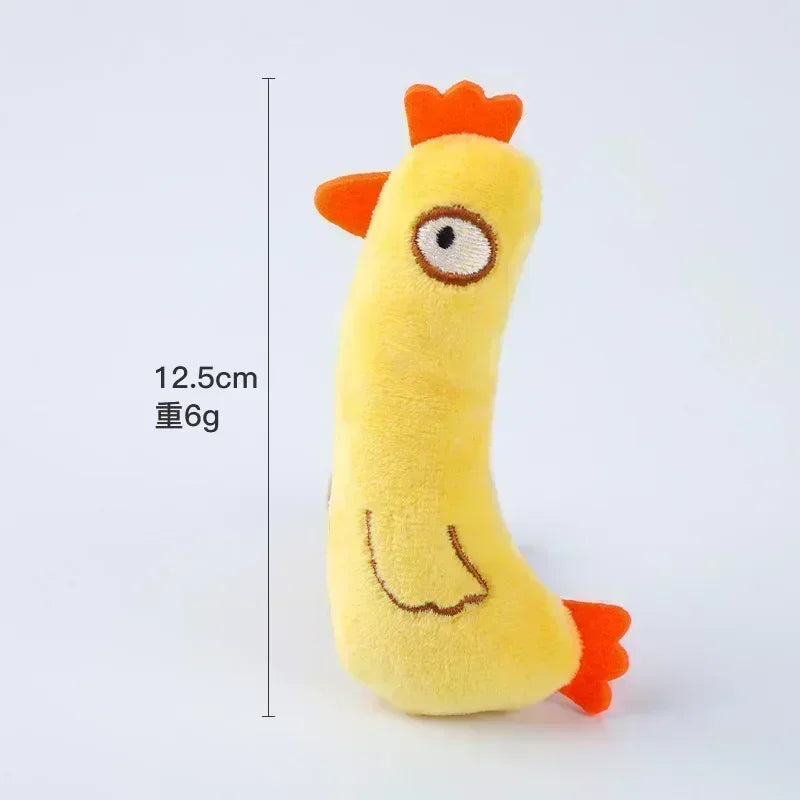 Catnip Kitten Teeth Grinding Chew Toy with Soft Bite.