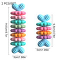 2 Pieces Pet Toy Dog and Cat Chew Bone, Durable and Teething-resistant Design.