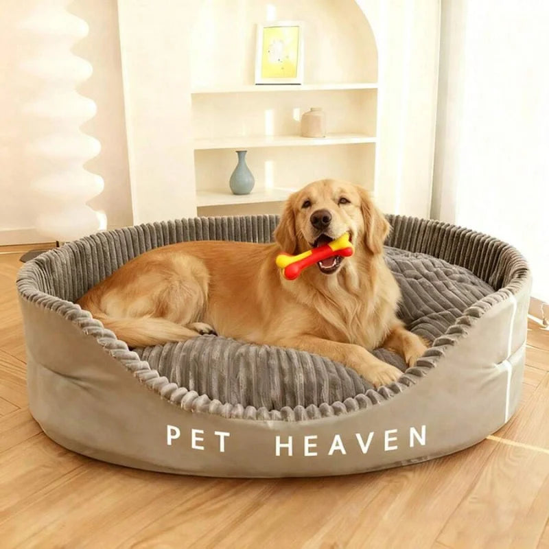 Luxury Dog Bed/Kennel Bed - Plush, Bite-Resistant, Stain-Resistant, Maximum Comfort.
