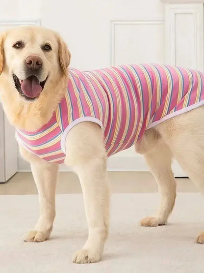 Summer Sleeveless Vest for Dogs Medium and Large