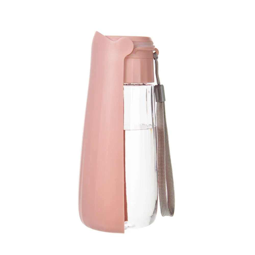 Portable Water Bottle for Dogs and Cats.  Leak Proof and High Capacity.