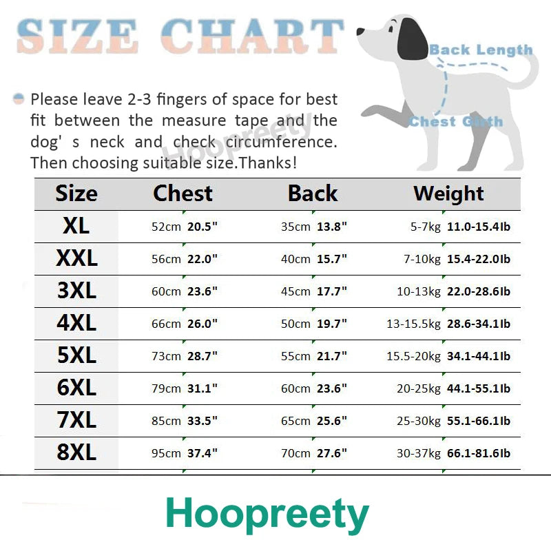 Full Coverage Dog Waterproof Raincoat for Dogs Small- Extra Large.
