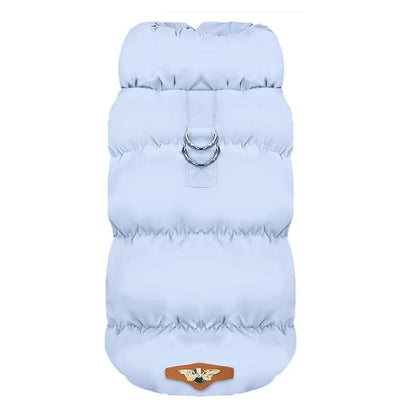 Lightweight Puffer Down Jacket for Small & Medium Dogs.