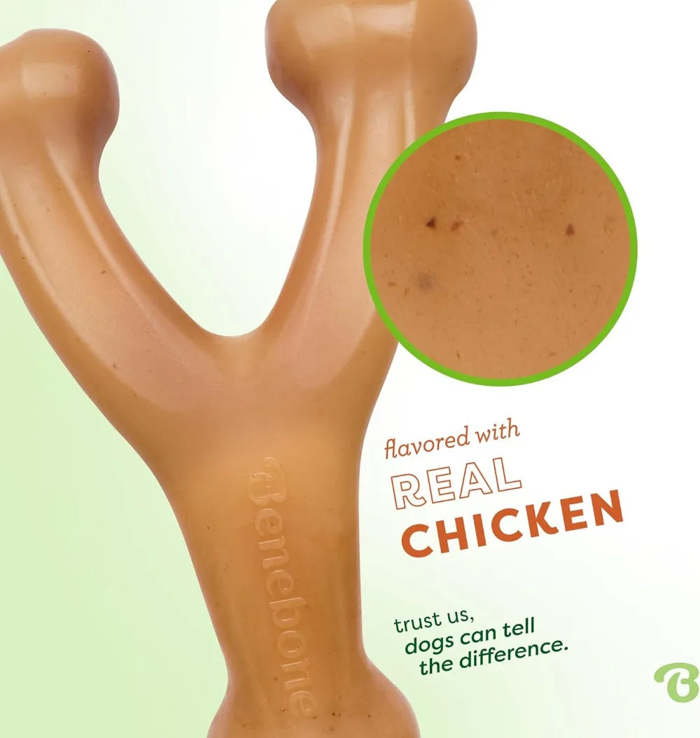 Durable Real Chicken Flavor Dog Chew Toys,