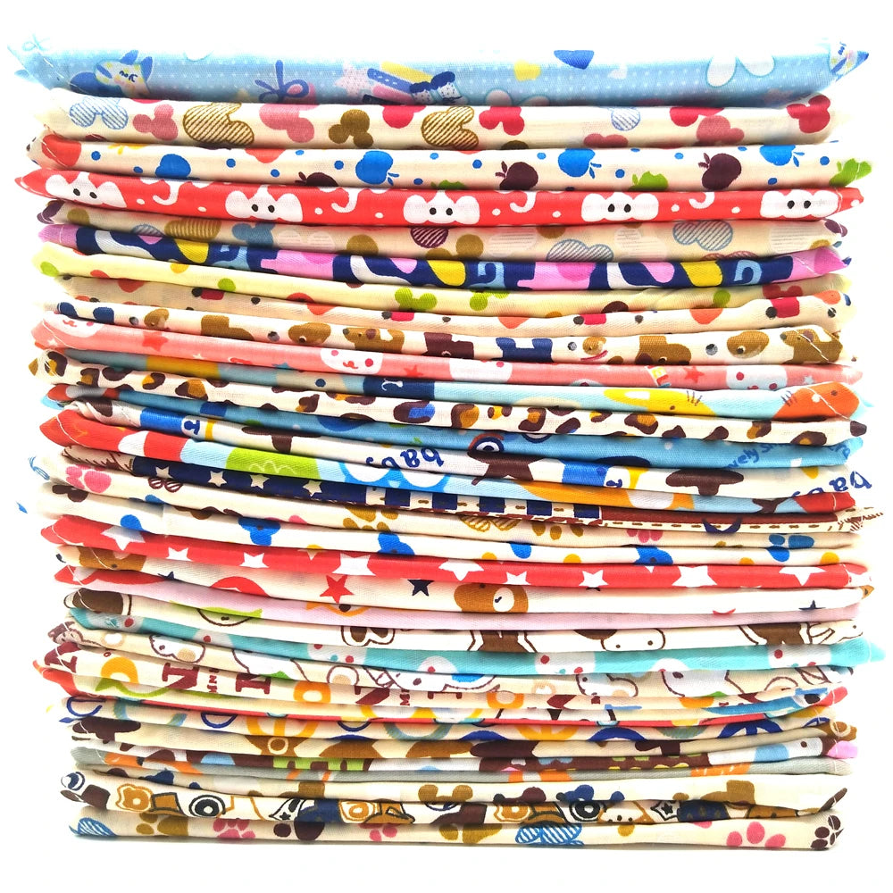 S/M/L/XL 10 Pieces Dog Bandana Cotton Dog Puppy Bibs.