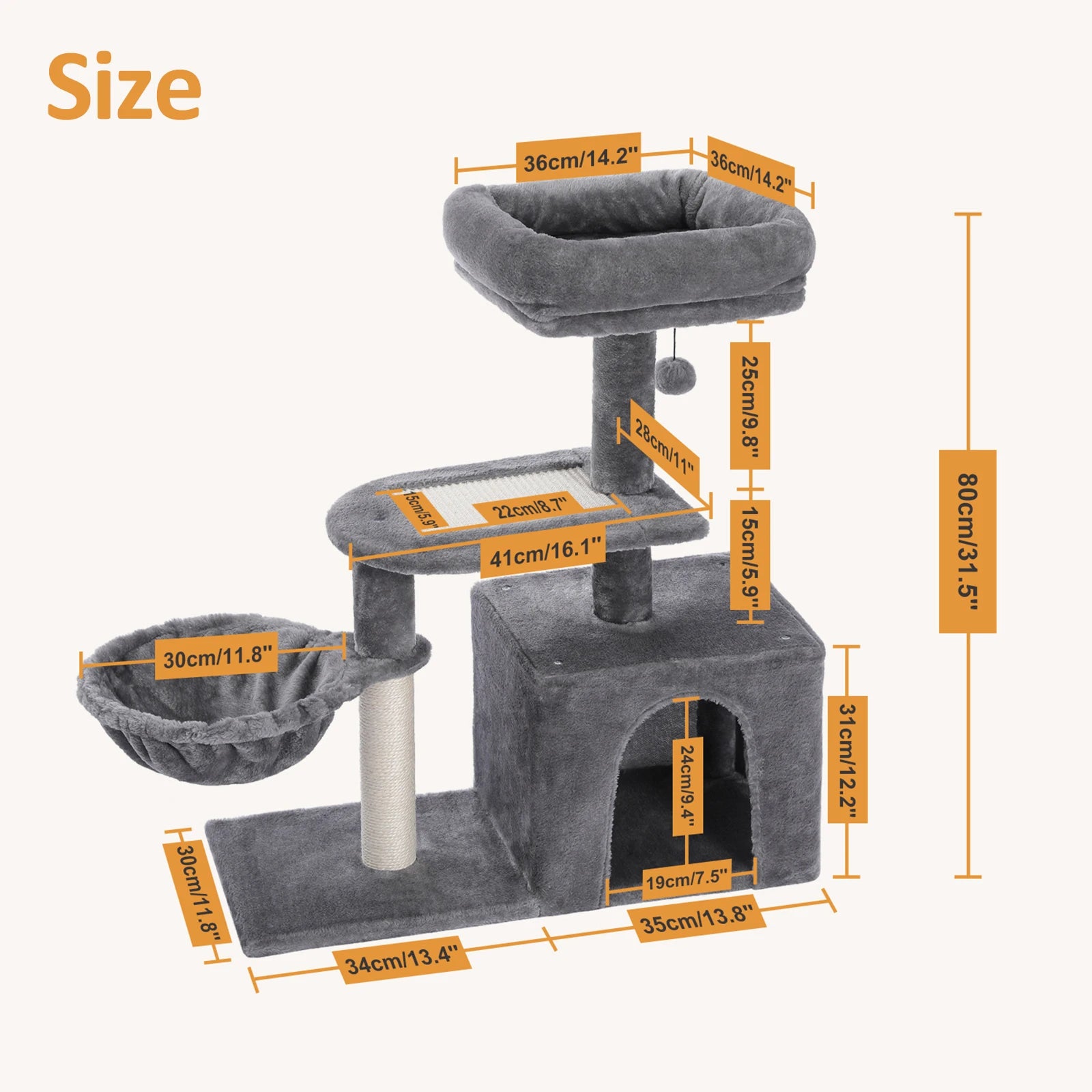 Cat Tree Cat Tower for Indoor Cats;  2 Styles Cat Activity Tree. See Description.