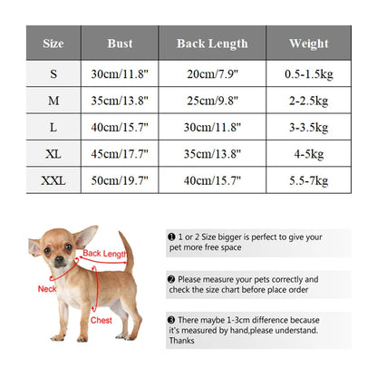 Soft Warm Winter Sweaters for Small & Medium Dogs & Puppies.