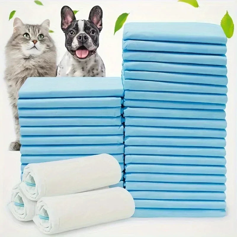 40/50/100/200 pieces Super Absorbent Odor-Control Disposable Dog Diapers & Training Pads.