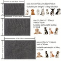 Dog Door Mat For Muddy Paws, Absorbs Moisture and Dirt, Absorbent Non-Slip Washable Mat. Quick Dry Microfiber.