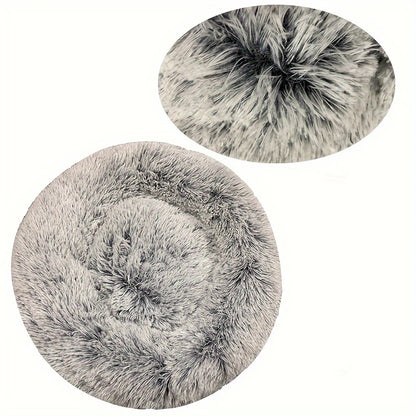 Round Winter Warm Pet Bed.