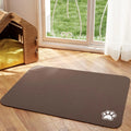 Absorbent Pet Feeding Mat for Dog and Cat Food and Water.