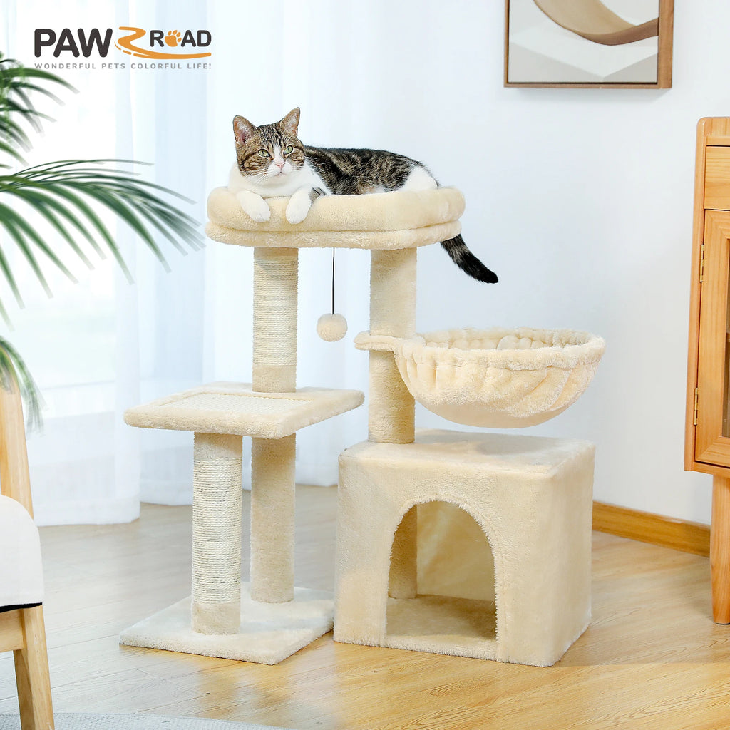 Cat Tree Cat Tower for Indoor Cats;  2 Styles Cat Activity Tree. See Description.