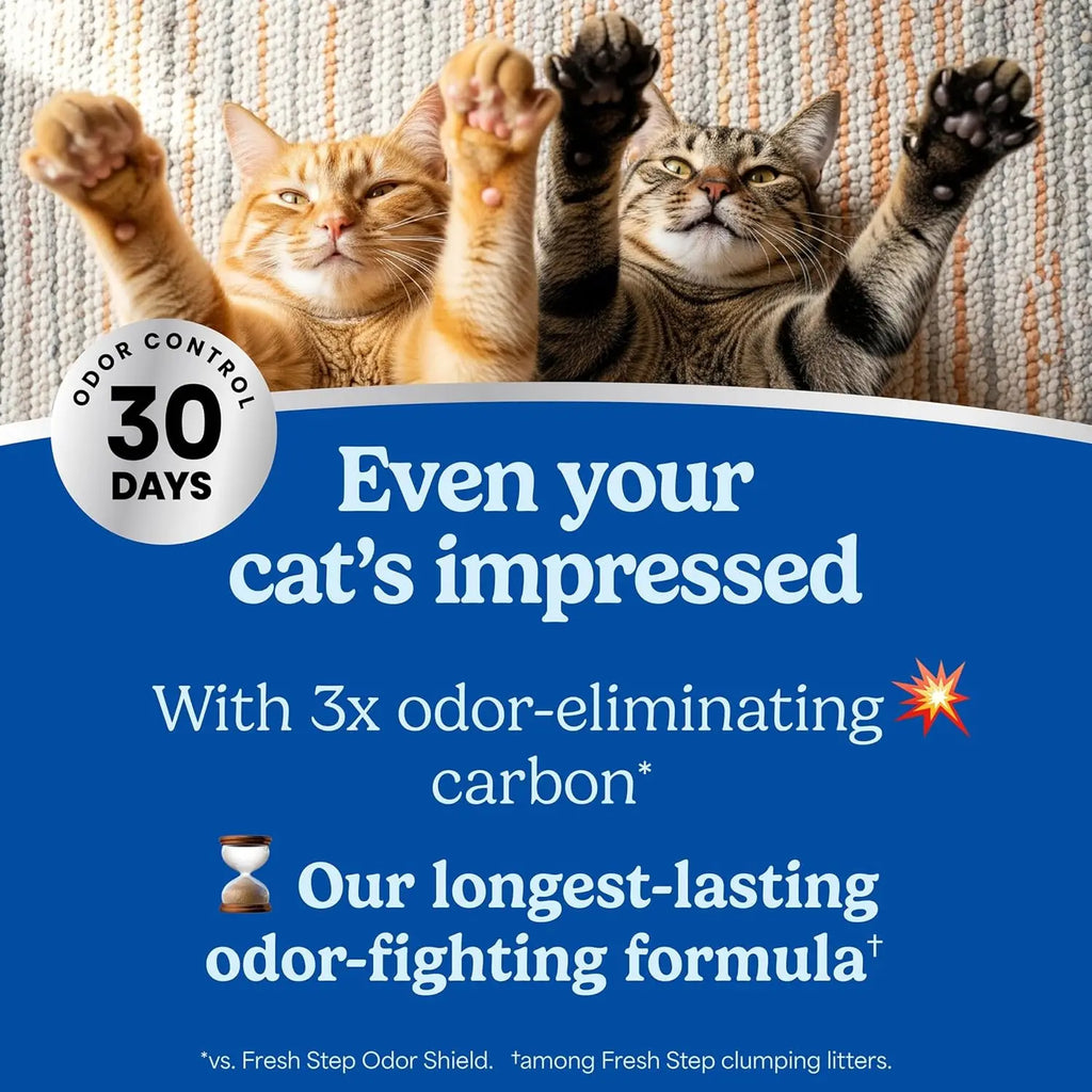 Advanced Multi Cat Clumping Litter with Febreze, Heavy Duty Odor Block, 17.5 lb. Package.