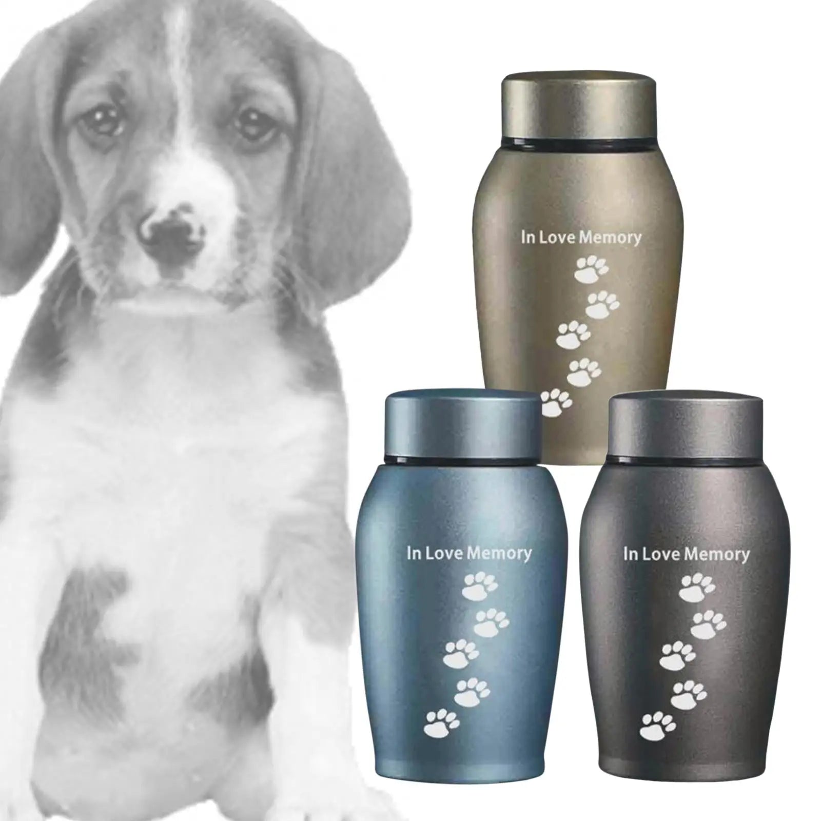 Cremation Memorial Urns for Dogs and Cats.