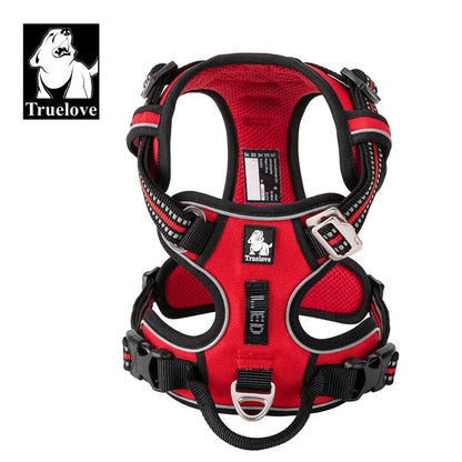 Dog Vest Harness with Reflective Nylon for Medium and Large Dogs.