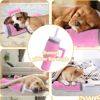 Squeaky Dog Cup Chew Toy.