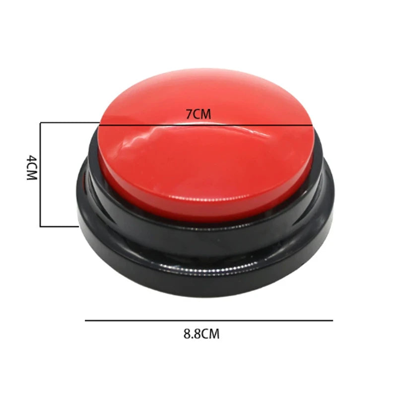 Dog Toy Recordable Talking Button.