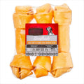 Rawhide 9" Large Knotted Bones Artificial Chicken Flavored Chews for Dogs,