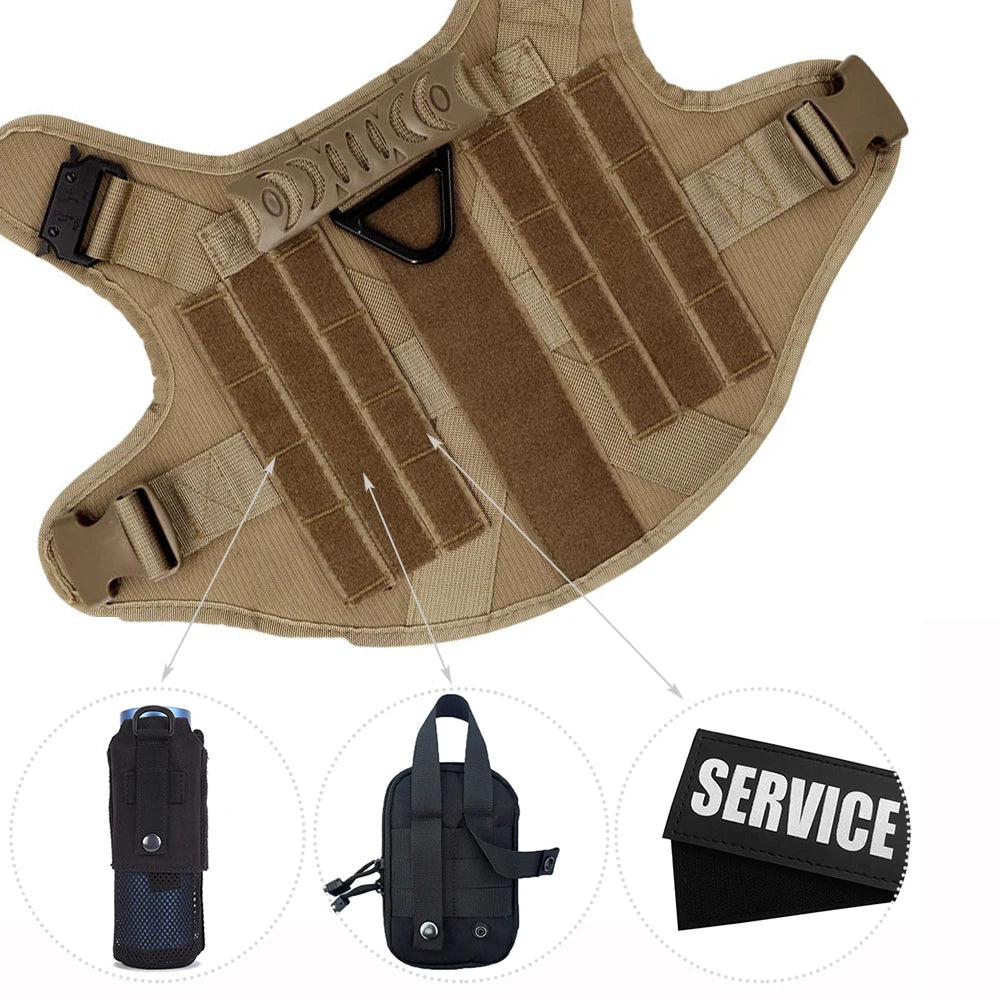 Medium Large Dog Harness And Leash Set.