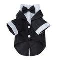 Pet Dog Tuxedo Formal Pet Wedding Party Suit for Small and Medium Dogs. Dog Boys Bow Tie, and Shirt.